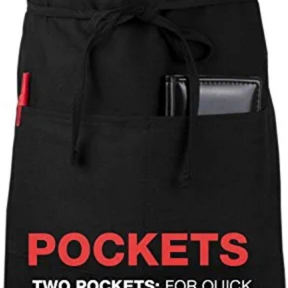 Ritz two pocket full length bistro apron - Picture 6 of 7